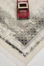 Lizbon 4512 Gri - Yumuşak Doku, Minimalist Desenli Halı - Görsel 6