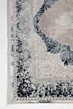 Miras 6801 Gri Mavi - Lüks ve Dayanıklı Makine Halısı - Görsel 3