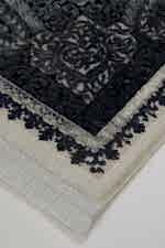 Miras 6802 Gri Mavi - Yumuşak Dokulu Salon & Yatak Odası Halısı - Görsel 6