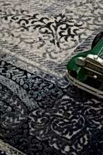 Miras 6802 Gri Mavi - Yumuşak Dokulu Salon & Yatak Odası Halısı - Görsel 7