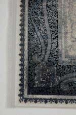 Miras 6802 Gri Mavi - Yumuşak Dokulu Salon & Yatak Odası Halısı - Görsel 3