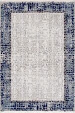 Miras 6809 Gri Mavi - Yumuşak Dokulu Yatak Odası Halısı