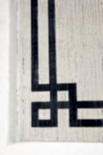 Miras 6810 Gri Mavi - Yumuşak Dokulu Yatak Odası Halısı - Görsel 3