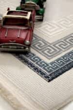 Miras 6811 Gri Mavi - Zamansız Klasik ve Modern Motifler - Görsel 6