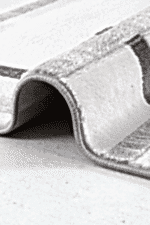 Thema 9412 Gri - Modern Çizgisel Desenli Gri Salon Halısı - Görsel 3