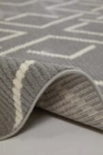 Velar 3605 Gri - Dinamik Desenlere Sahip Gri Renk Halı - Görsel 5