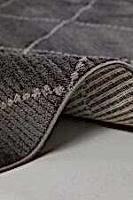 Velar 3606 Antrasit - Zarif Baklava Desenli Antrasit Halı Modeli - Görsel 4