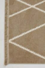 Velar 3608 Vizon - Modern Çizgilerle Vizon Halı Tasarımı - Görsel 2