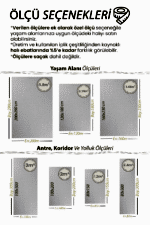 Florya 8107 Gri - Modern Salon Halısı & Kolay Temizlenen - Görsel 4