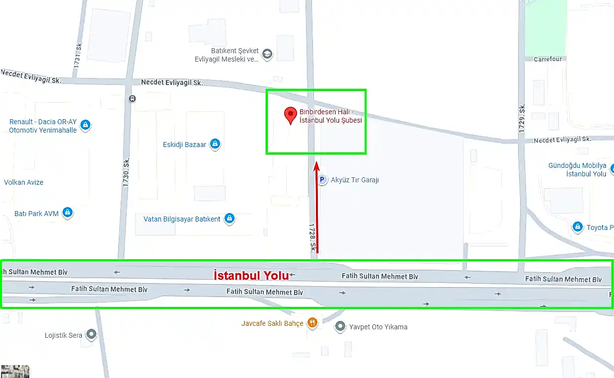 Ankara İstanbul Yolu Halı Mağazaları - Binbirdesen Halı Ankara İstanbul Yolu Halı Mağazası