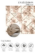 Lizbon 4506 Vizon - Dayanıklı Koridor ve Antre Halısı - Görsel 2