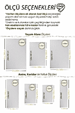 Miras 6811 Gri Mavi - Zamansız Klasik ve Modern Motifler - Görsel 7