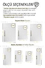 Nita 1202 Gri - Gri Geçişli Modern Çerçeve Tasarımlı Halı - Görsel 3