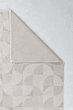 Nita 1209 Bej - Şık ve Sade Desenli Bej Renk Oturma Odası Halısı - Görsel 4