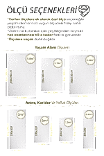 Nita 1210 Krem - Modern Stilde Krem Renk Oturma Odası Halısı - Görsel 5