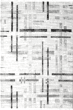 Norm 6218 Gri - Dikey ve Yatay Desenli Gri Halı Modeli