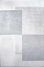 Norm 6227 Gri - Modern Blok Desenli Açık Gri Halı Modeli