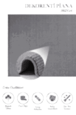 Piana 1102 Gri - Koyu Gri Düz Dokulu Modern Halı - Görsel 2