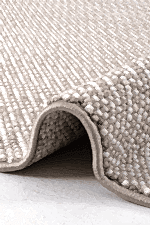 Piana 1108 Bej - Zigzag Desenli Bej Modern Salon Halısı - Görsel 3