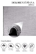 Piana 1109 Gri - Modern Zigzag Desenli Gri Salon Halısı - Görsel 2