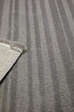 Eyfel 3103 Gri - Düz Çizgili Gri Salon Halısı - Görsel 5