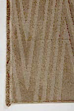 Eyfel 3106 Vizon - Şık ve Sade Zigzag Desenli Halı - Görsel 2