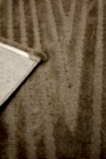 Eyfel 3106 Vizon - Şık ve Sade Zigzag Desenli Halı - Görsel 4