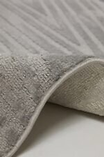 Eyfel 3107 Gri - Çağdaş Stil Zigzag Gri Halı Modeli - Görsel 5