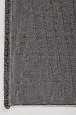 Eyfel 3108 Gri - Göz Alıcı Zigzag Desenli Gri Halı - Görsel 2