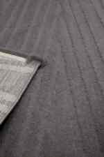 Eyfel 3108 Gri - Göz Alıcı Zigzag Desenli Gri Halı - Görsel 5