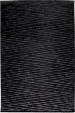 Eyfel 3108 Gri - Göz Alıcı Zigzag Desenli Gri Halı