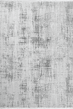 Nita 1207 Gri - Soft Tonlarda Gri Oturma Odası Halısı