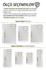 Step 2212 Gri - Şık ve Mimari Dokuya Sahip Gri Halı - Görsel 7